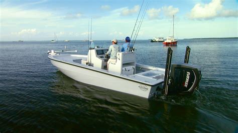 Feb 21, 2017 · Draft: 1 ft. 1 in. Transom Deadrise: 15 deg. MSRP: $110,000 (base boat w/ 300 hp outboard and trailer) The Hell’s Bay Estero 24 Bay comes with a 53-gallon livewell, one of the many fishability features. Courtesy Hell’s Bay Estero. Compartments for rod storage are one of the many helpful features on this new boat. . 