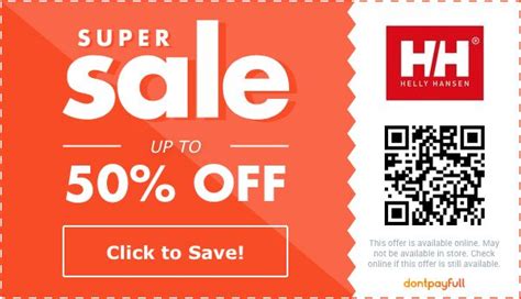 Helly Hansen Coupons - Save 50% - April 2024 Coupon & Promo …