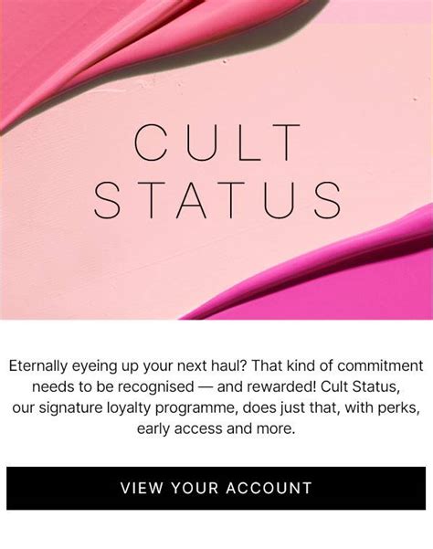 Help Centre Cult Beauty Loyalty