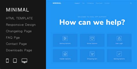 Help Desk Html Website Templates From Themeforest