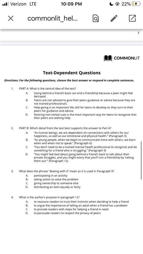 Help Giving Commonlit Answer Key Commonlit This Teacher Transformed U