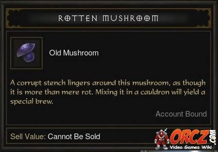 Help Re: Rotten Mushroom : diablo3 - Reddit