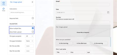 Help Upload multiple files on form 123FormBuilder