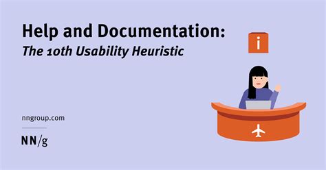 Help and Documentation: The 10th Usability Heuristic - Nielsen Norma…