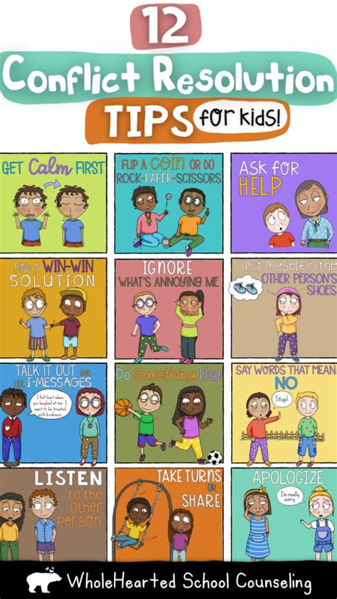 Help students solve their own conflicts by learning to communicate
