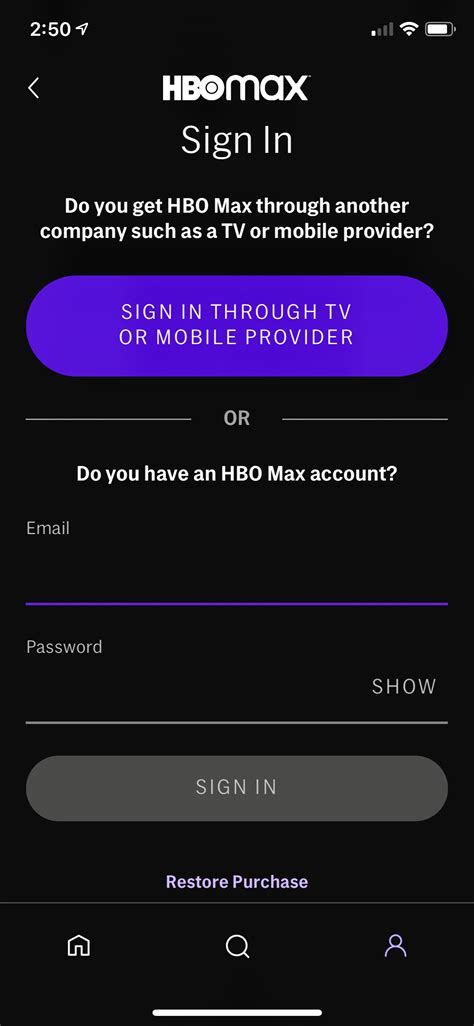 Help. max.com. Choose the device you're using: Here's how to sign in to the Max app: Open Max, choose Sign In and then Sign In again. Already signed in? Choose your profile (upper right) and then Sign Out.; Enter your Max (or HBO Max) account email and password, then choose Sign In. Forgot password? 