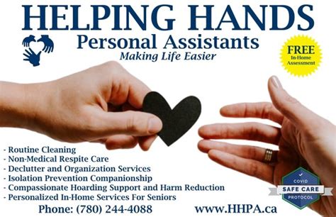 Helping Hands Personal Assistants - Edmonton, AB T6B 1H6