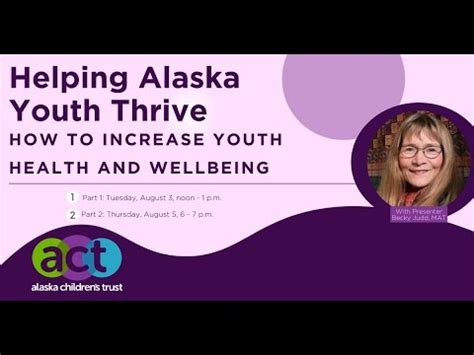 Helping Youth Thrive: How to Increase Youth Health and …