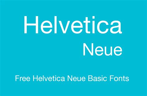 Helvetica Neue Font Family : Download Free for Desktop & Webfont