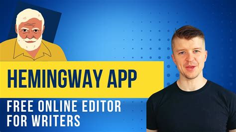 Hemingway app free. The Hemingway code hero, sometimes more simply referred to as the Hemingway hero, is a stock character created by Ernest Hemingway. The character is easily identified by its strong... 