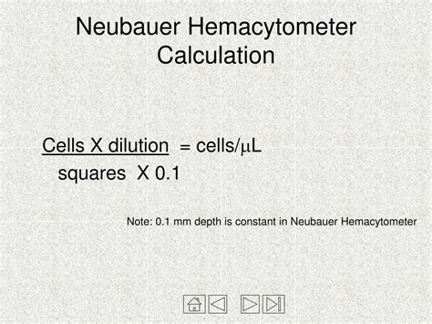 Hemocytometer calculation formula.  A hemocytometer, also known as a hemacytomete...