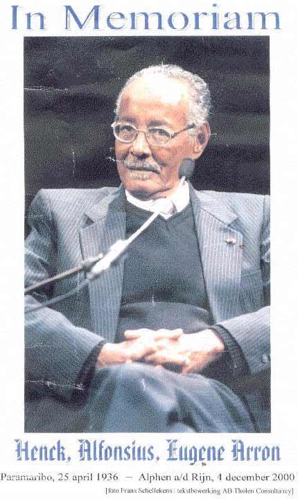 Henck arron biography examples