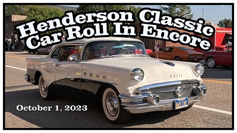 Henderson Classic Car Roll-in Encore - October 2nd 2024