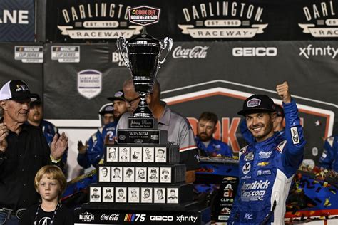 Hendrick, Larson shows strength at Darlington to start the NASCAR playoffs