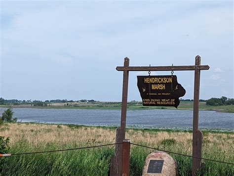 Hendrickson Marsh Lake in Story County IA