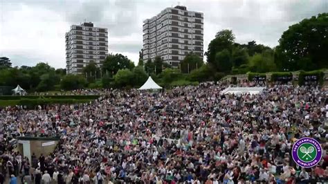 Henman Hill at Wimbledon - YouTube