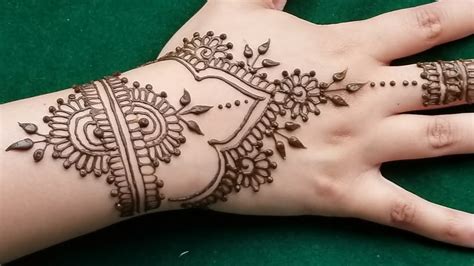 Henna Tutorial Very And Easy Henna Design For Beginners YouTube