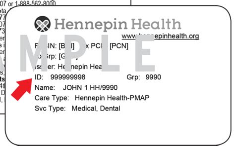 Hennepin Health Insurance Card