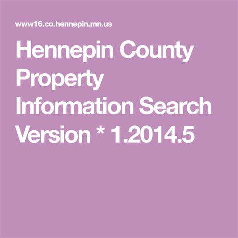 Hennepin county property information search. We would like to show you a description here but the site won't allow us. 