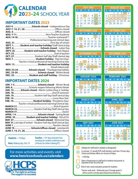 Henrico County Public Schools Calendar 2324 Bobine Brianna