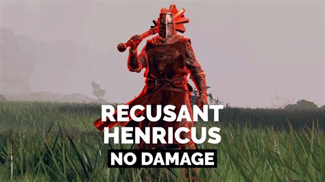 Recusant Henricus is an invader boss in Elden Ring that you defeat pretty easily. You will come across him in Stormhill after clearing the Stormgate section. He is a completely optional boss with .... 