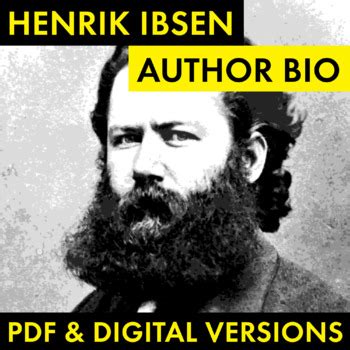 Henrik ibsen biography summary examples pdf