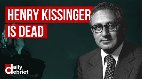 Henry Kissinger’s Bloody Legacy