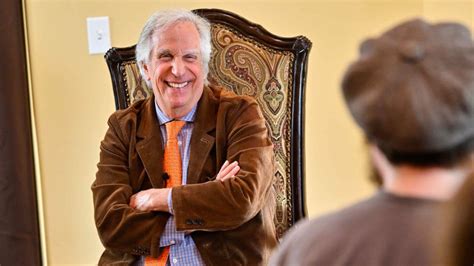 Henry Winkler advises find a passion and stick with it, no matter the stage of life