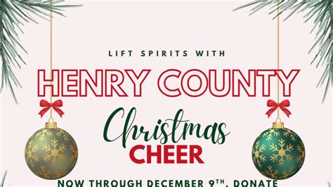 Henry county christmas help.  It&rsquo;s a monetary donation campaign to raise money to purc...