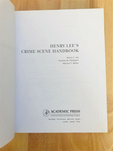 Henry lee s crime scene handbook. - Le contentieux indemnitaire de la nullité du contrat administratif.