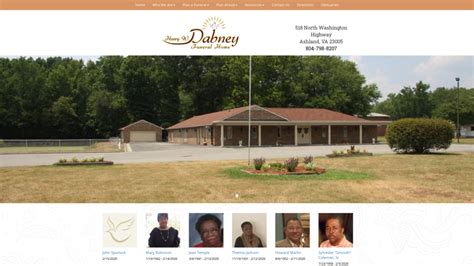 Henry w dabney funeral home reviews.  Read Henry W.  Dabney Funeral Home website.  Sear...