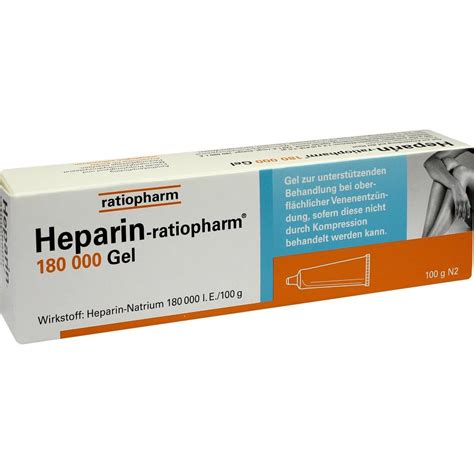 Heparin - Gel & Salben - DocMorris