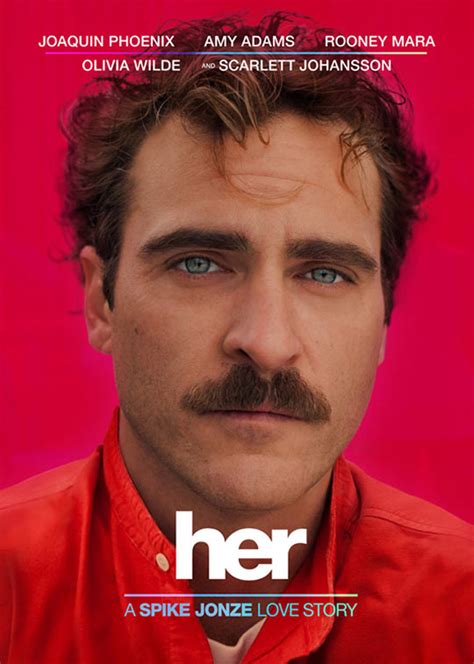 Her film watch. http://www.herthemovie.com/https://www.facebook.com/herthemovieNow playing nationwide.Set in the Los Angeles of the slight future, "Her" follows Theodore Two... 