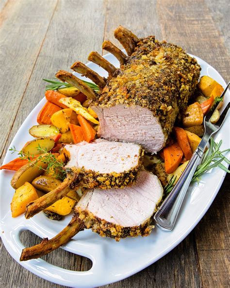 Herb Crusted Pork Rib Roast Blue Jean Chef - Meredith Laurence