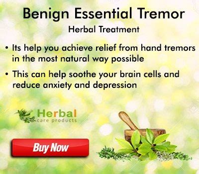 Herbal Remedies and Supplement for Benign Essential Tremor Relief