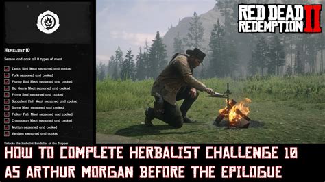 Embed. Download. Page 1of 1. Red Dead Redemption 2 – Herbalist Challenge Part 9 Checklist LEMOYNE o o o o o o o o o o o o o o o o o. Acuna’s Star Orchid Chanterelles Cigar Orchid Clamshell Orchid Common Bullrush Creeping Thyme Evergreen Huckleberry Ghost Orchid Lady Of The Night Orchid Milkweed Night Scented Orchid Oleander Sag .... 