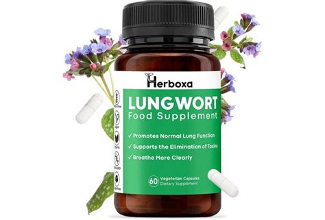 Herboxa Lungwort Lung Herbal Supplement