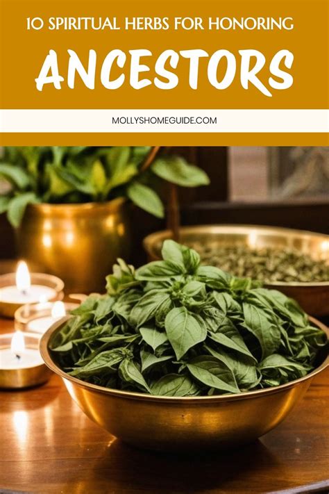 Herbs for ancestors. .  ...