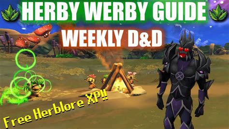 Herby Werby Farming and Herblore Anachronia Dinosaur Farm 'Accidental' Fletching and Firemaking Overgrown idols Fishing Mining Archaeology Orthen Dig Site Caches Achievements Pre-release Release . 