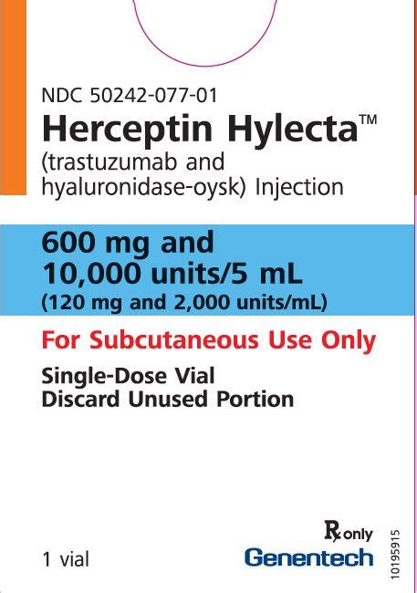 Herceptin Hylecta: Package Insert - Drugs.com