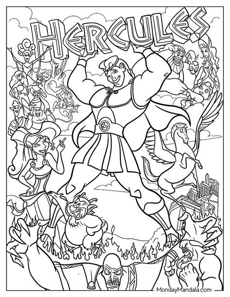 Hercules Coloring