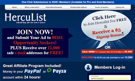 Herculist Com Login Login Pages Info