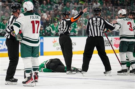 Here’s why Wild winger Marcus Foligno shouldn’t have been ejected from Game 5