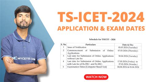 Here Is The Last Date For Application Of TSICET 2024