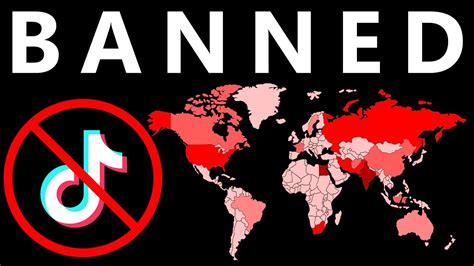 Here are the countries that have bans on TikTok