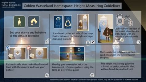 Here is a height chart and how to measure your height in Sky! skyboo