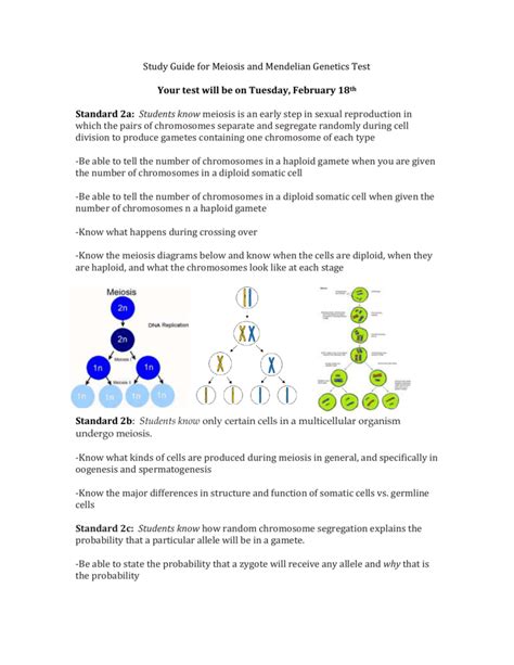 Heredity and meiosis test study guide. - Exemple de contrat d'installation de vidéosurveillance.