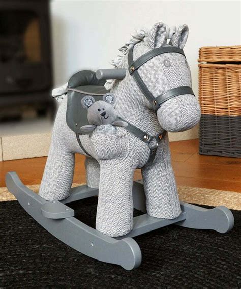 Heritage Grey Rocking Horse - Stirling & Mac - Little Bird Told Me