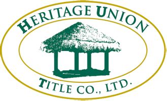 Heritage Union Title Co., Ltd Title Agency Servicing Ohio