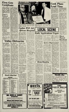 Read Herkimer Evening Telegram Newspaper Archives, Oct 16, 1986, p. 8 with family history and genealogy records from herkimer, new york 1980-1993. . 